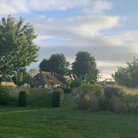Ferienhaus Deux Chaumieres Normandes La Mare Bardin