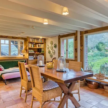 Deux Chaumieres Normandes Ferienhaus La Mare Bardin